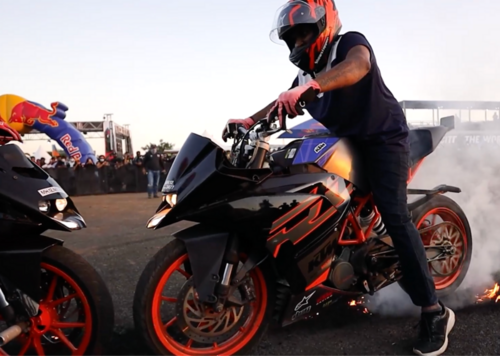 Red Bull — India Bike Week still 44