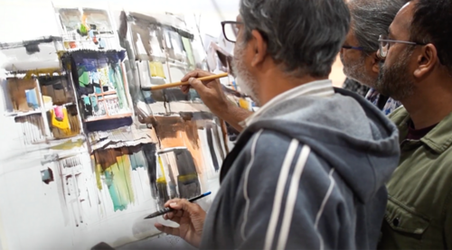 3 Artists, 1 Canvas still 104